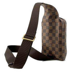 Louis Vuitton Body Bag Damier Ebene Geronimos N51994 LOUIS VUITTON Shoulder Waist Pouch Men's