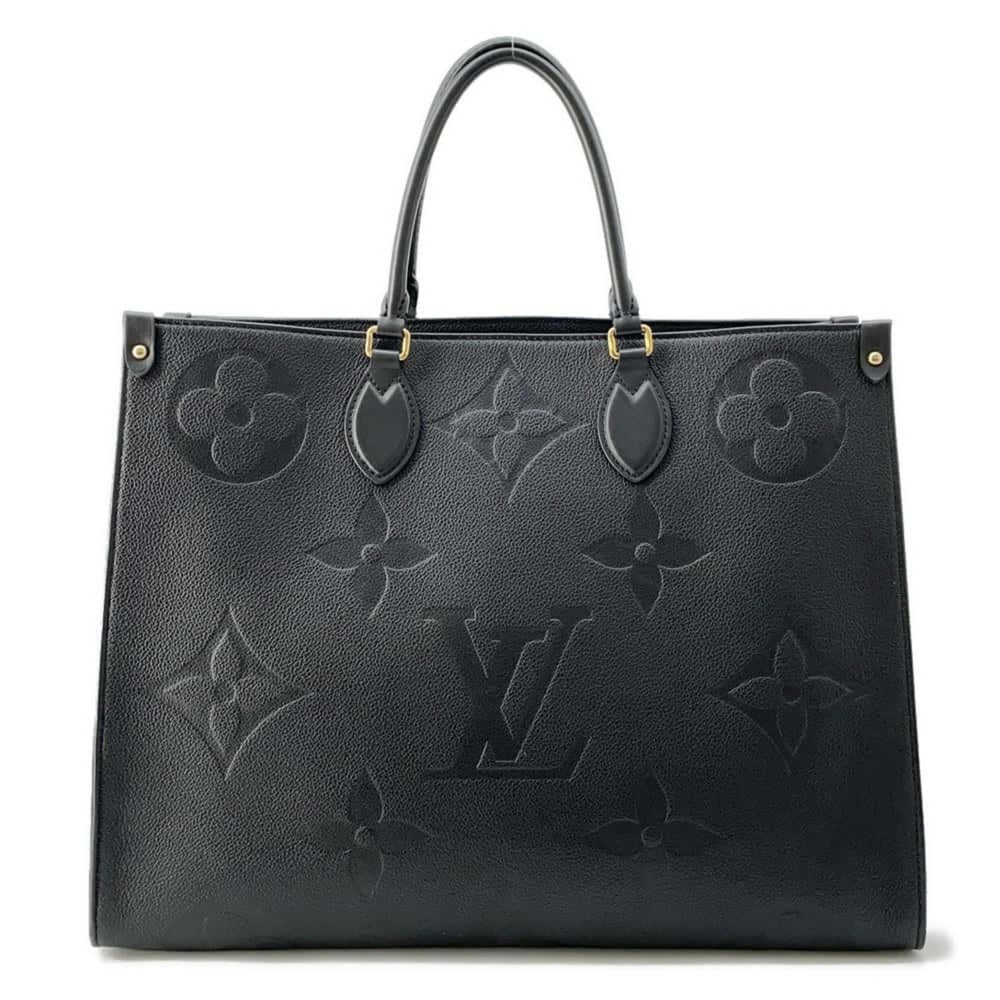 Louis Vuitton Handbag Monogram Empreinte On the Go GM M44925 LOUIS VUITTON 2way Shoulder Bag Black