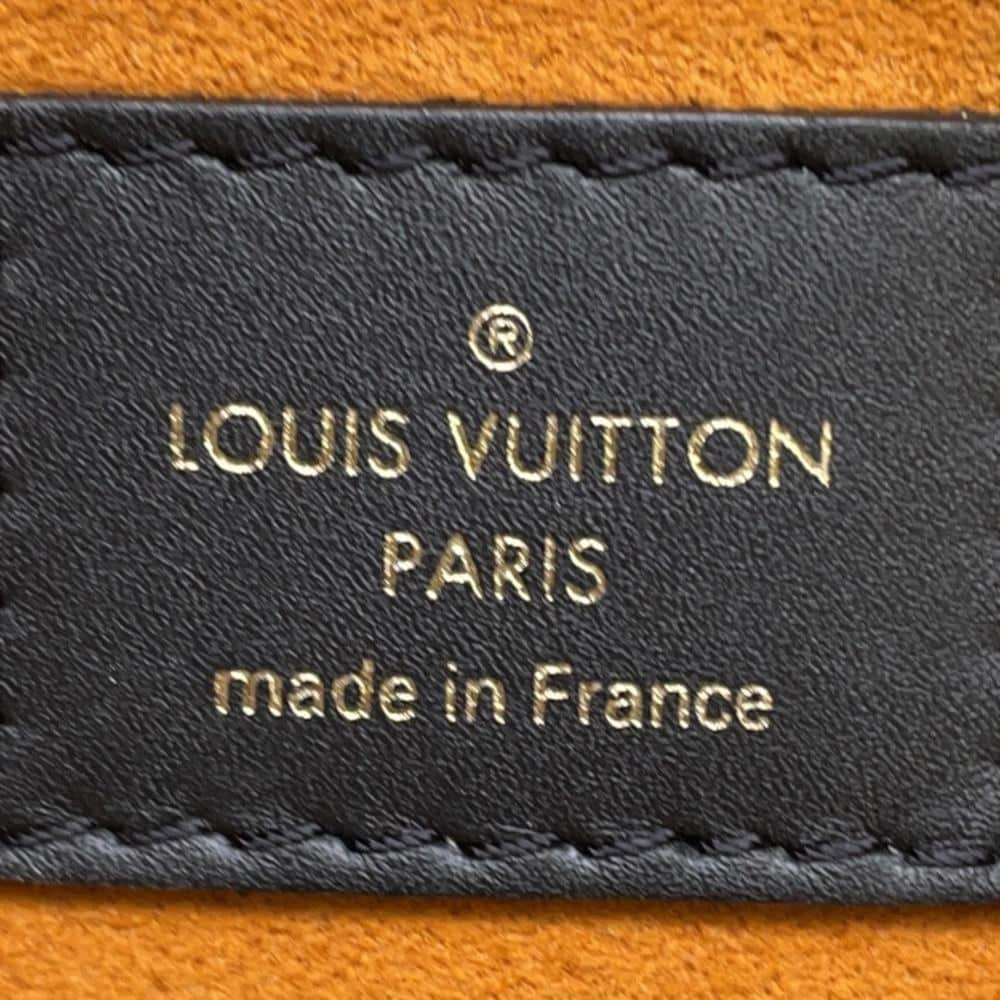 Louis Vuitton Handbag Monogram Empreinte On the Go GM M44925 LOUIS VUITTON 2way Shoulder Bag Black