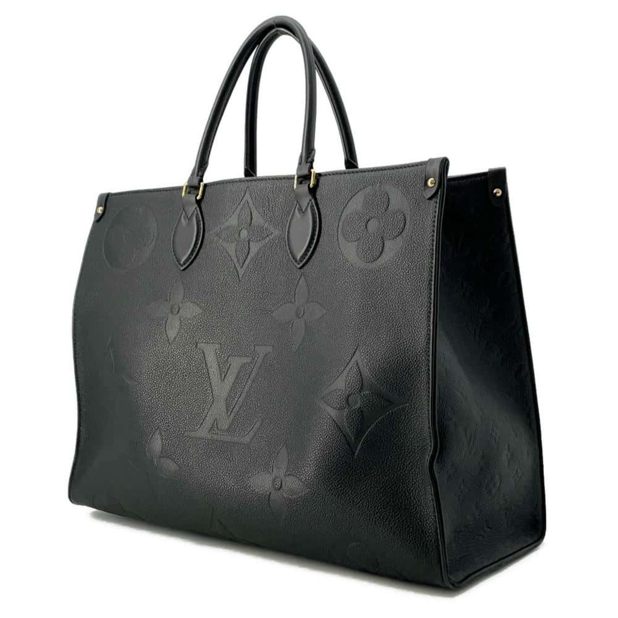 Louis Vuitton Handbag Monogram Empreinte On the Go GM M44925 LOUIS VUITTON 2way Shoulder Bag Black