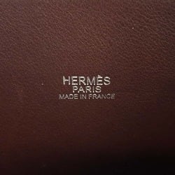 Hermes handbag Bolide 35 Ebène Khaki Veau Gulliver Toile Officier □L engraved 2way