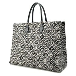 Louis Vuitton Tote Bag Monogram Jacquard On the Go GM M57207 2way Shoulder Black