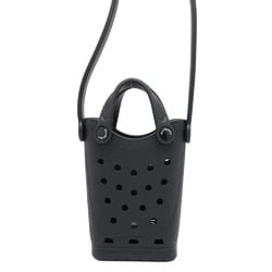 Balenciaga Shoulder Bag Crocs Collaboration Rubber BALENCIAGA Black