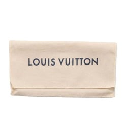 Louis Vuitton Long Wallet Monogram Eclipse Portefeuille Brazza M61697 LOUIS VUITTON Men's Black