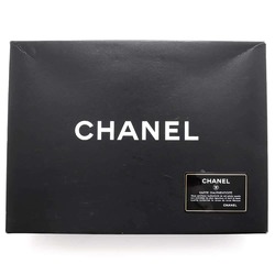 Chanel Chain Shoulder Bag Matelasse 30 Deca Single Flap Caviar Skin Double 2way Black