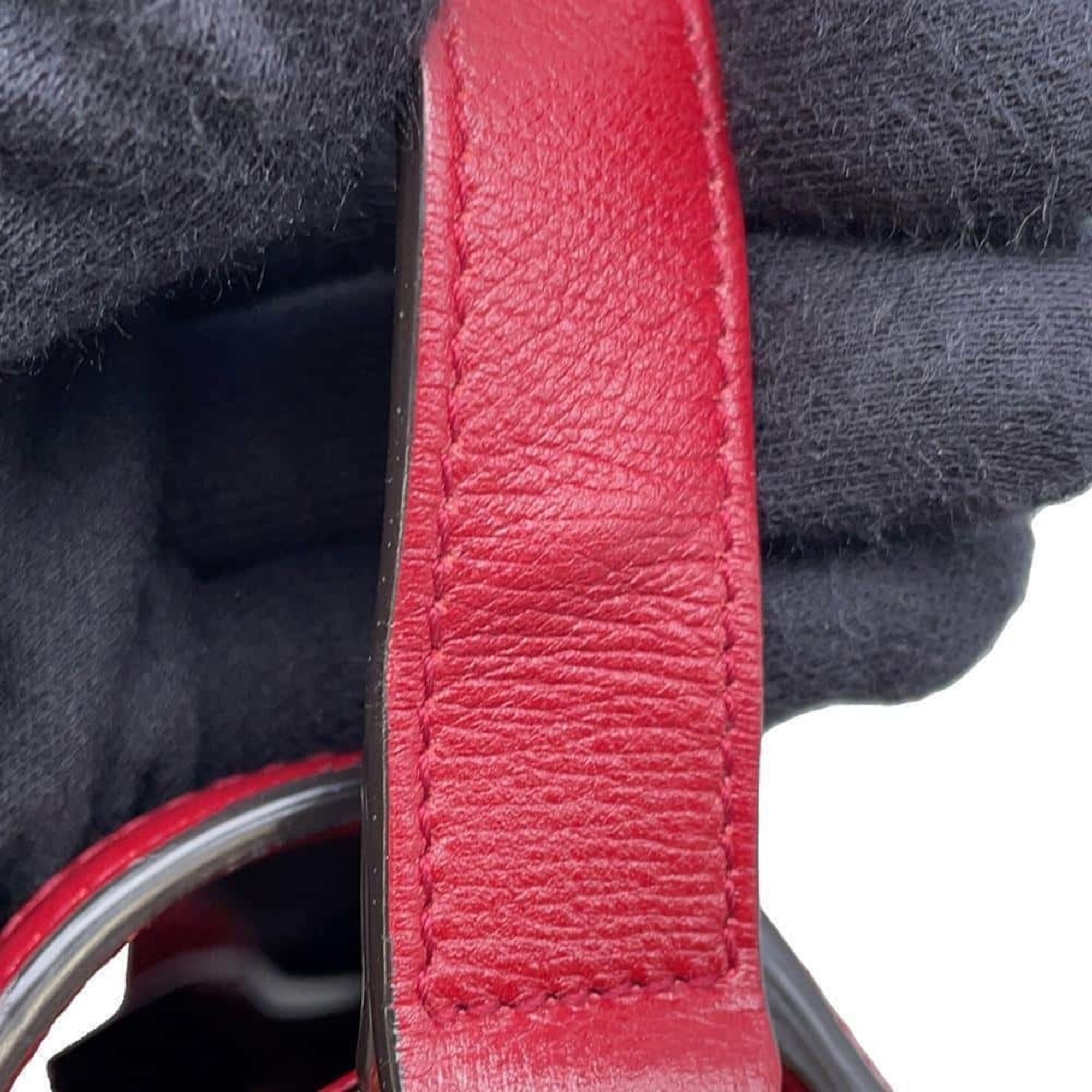 Gucci Shoulder Bag 1955 Horsebit GG Supreme 602204 GUCCI Red