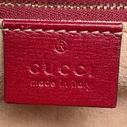 Gucci Shoulder Bag 1955 Horsebit GG Supreme 602204 GUCCI Red