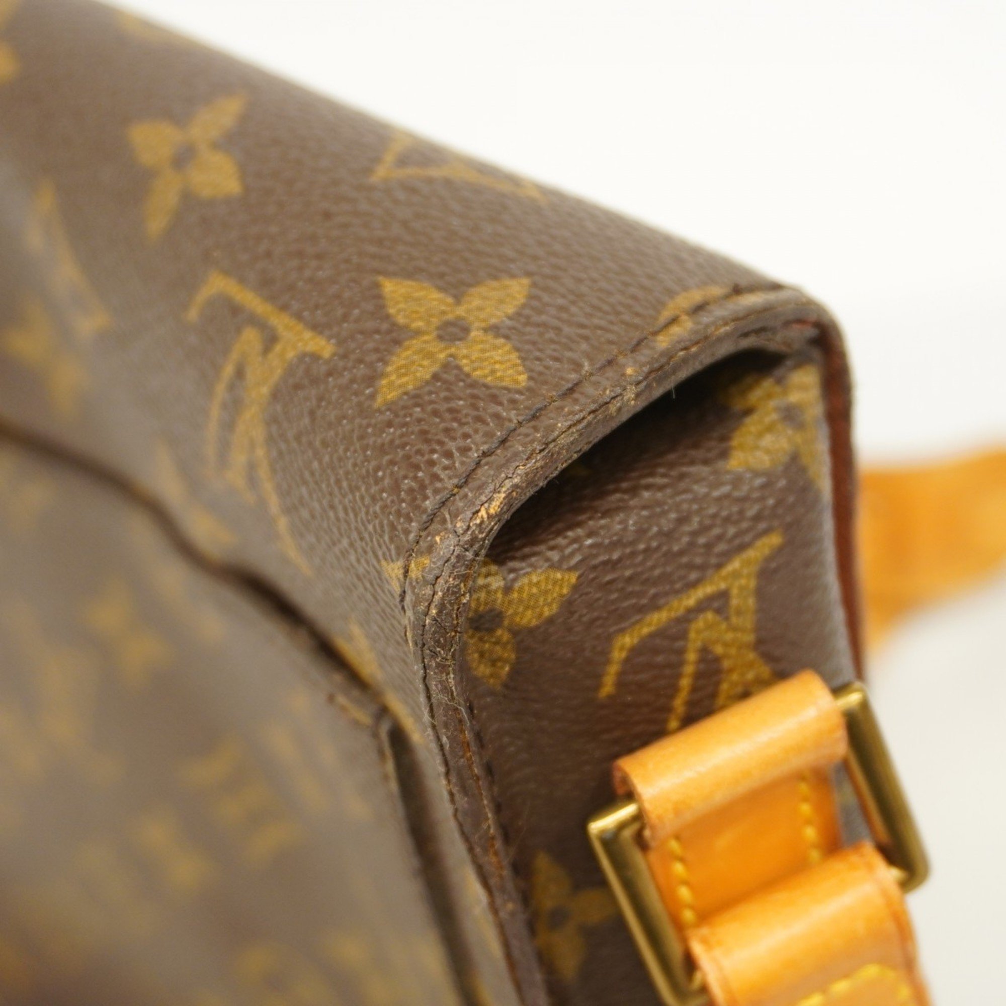 Louis Vuitton Shoulder Bag Monogram Saint-Clair GM M51242 Brown Women's