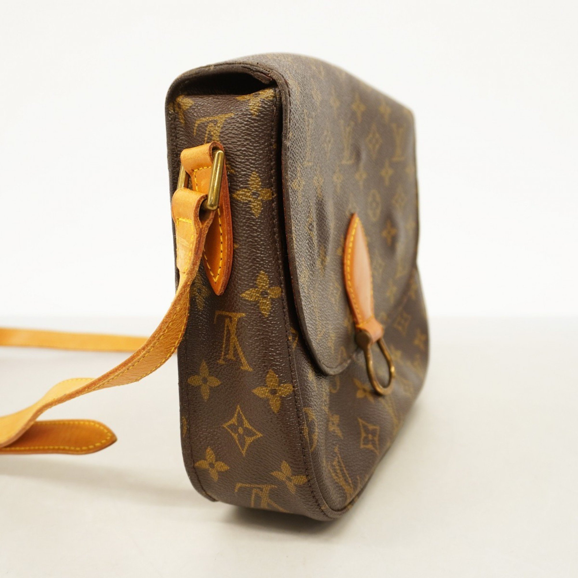 Louis Vuitton Shoulder Bag Monogram Saint-Clair GM M51242 Brown Women's