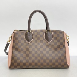 Louis Vuitton Handbag Damier Normandy N41488 Ebene Magnolia Ladies