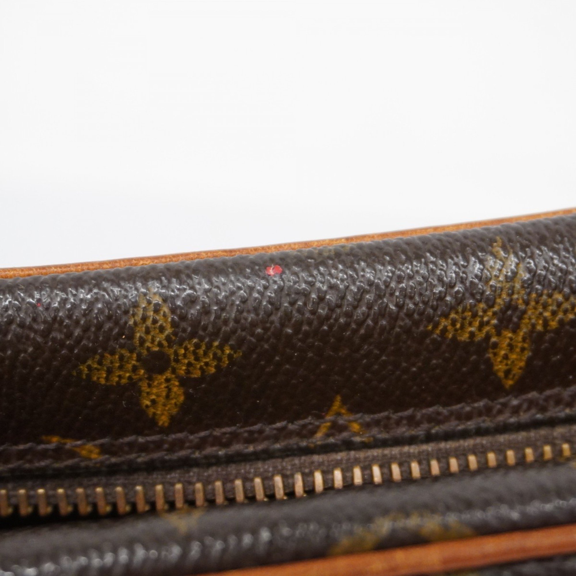 Louis Vuitton Clutch Bag Monogram Compiegne 28 M51845 Brown Women's