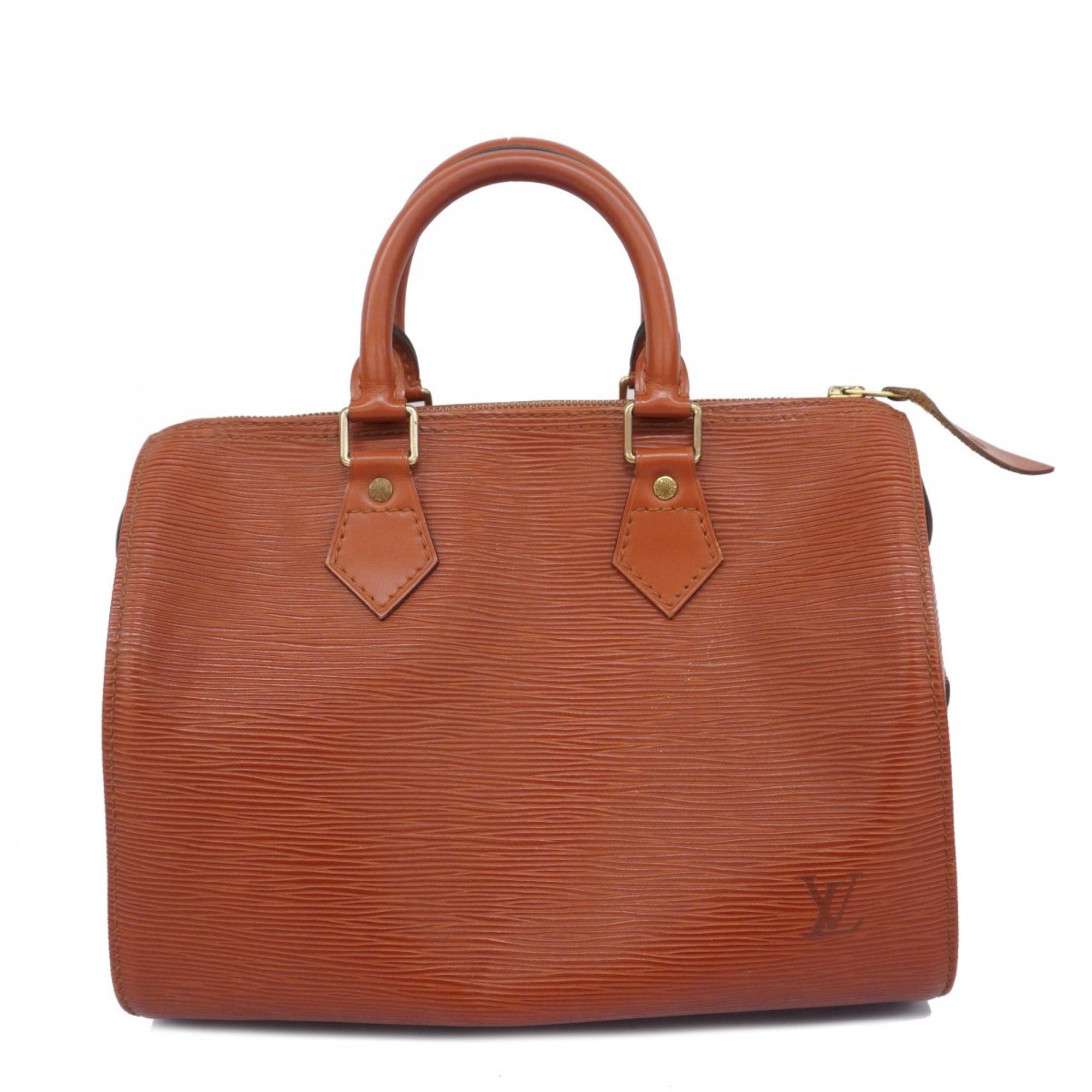 Louis Vuitton Handbag Epi Speedy 25 M43013 Kenya Brown Ladies