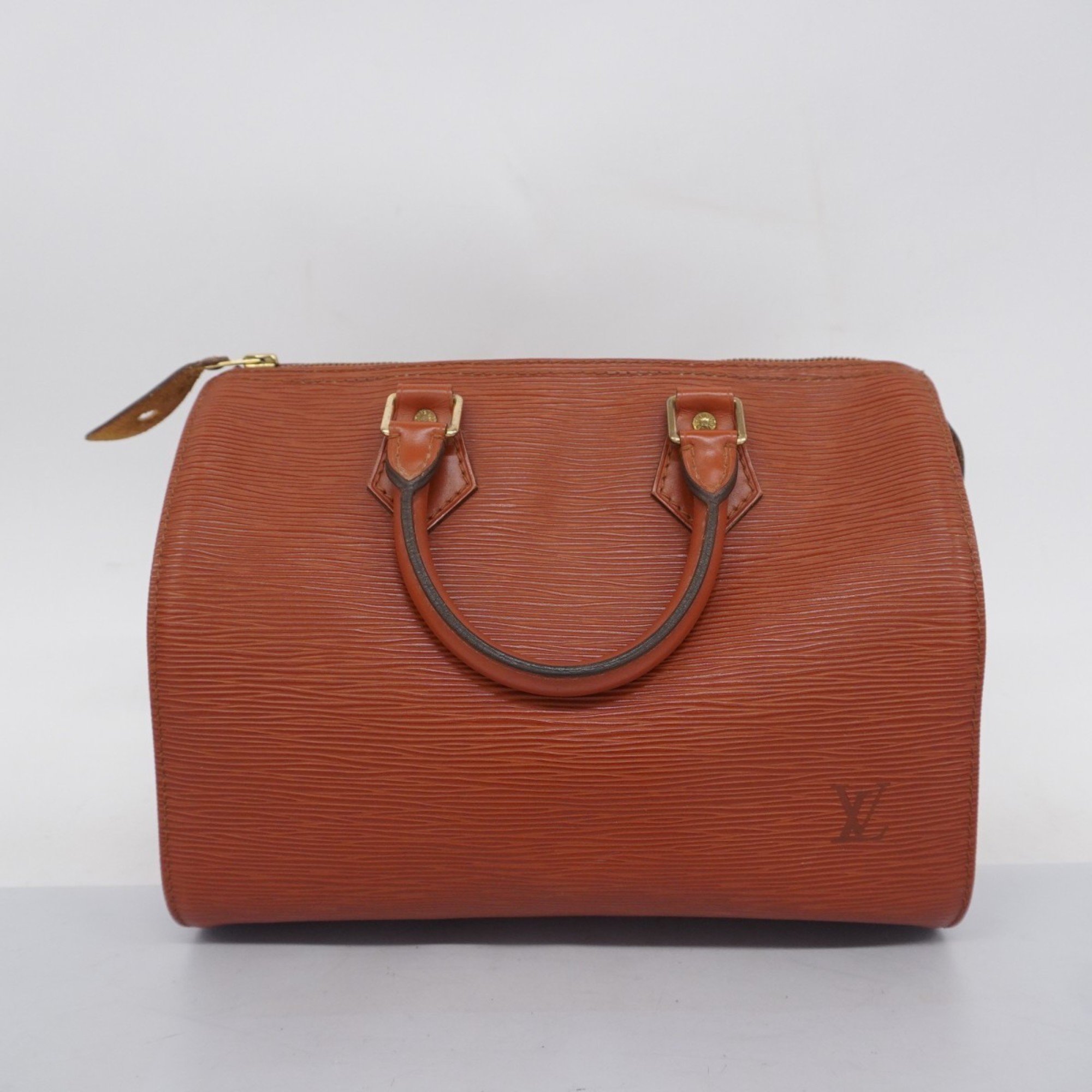 Louis Vuitton Handbag Epi Speedy 25 M43013 Kenya Brown Ladies