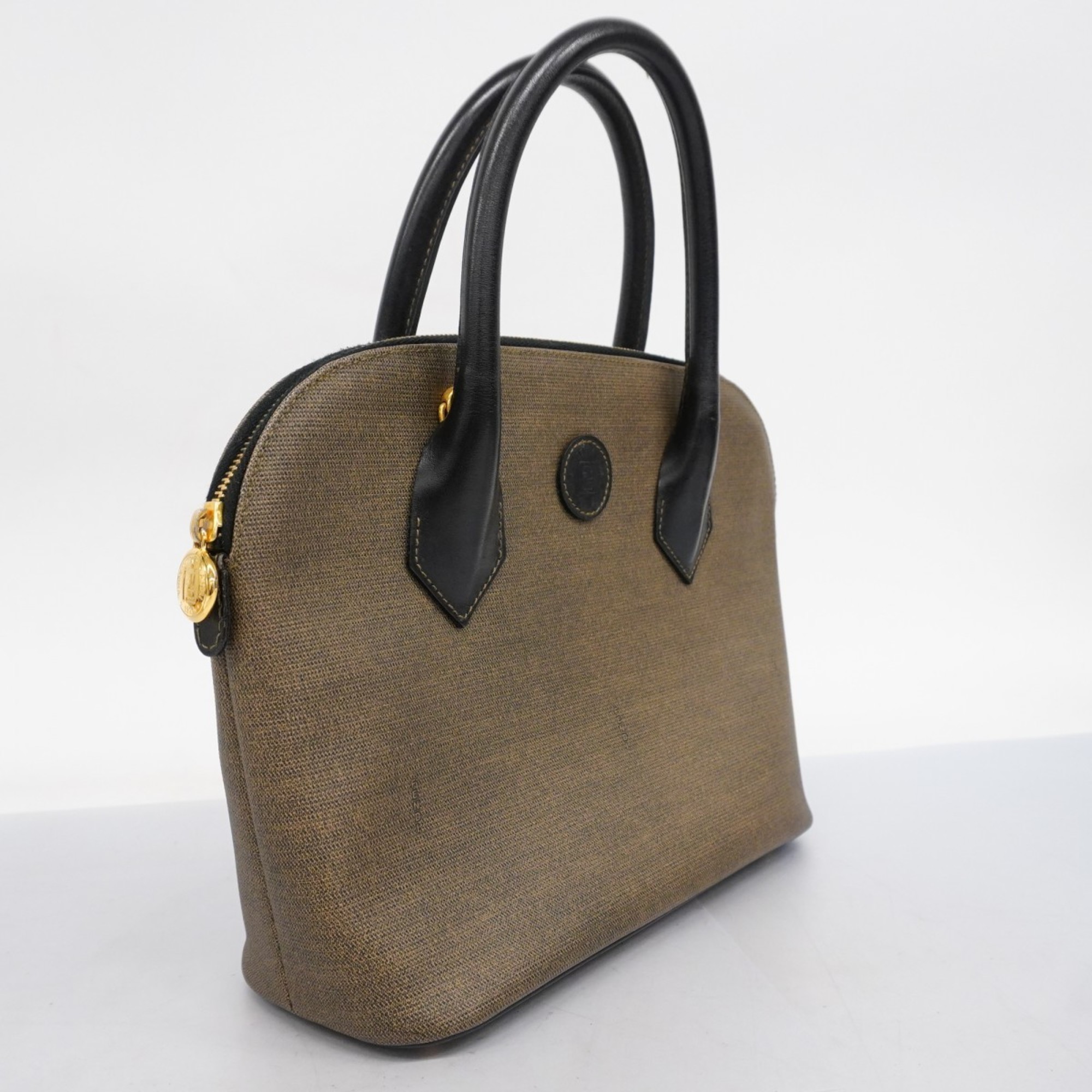 Fendi handbag brown black ladies