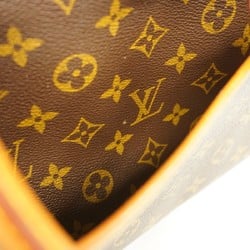 Louis Vuitton Handbag Monogram Deauville M47270 Brown Ladies