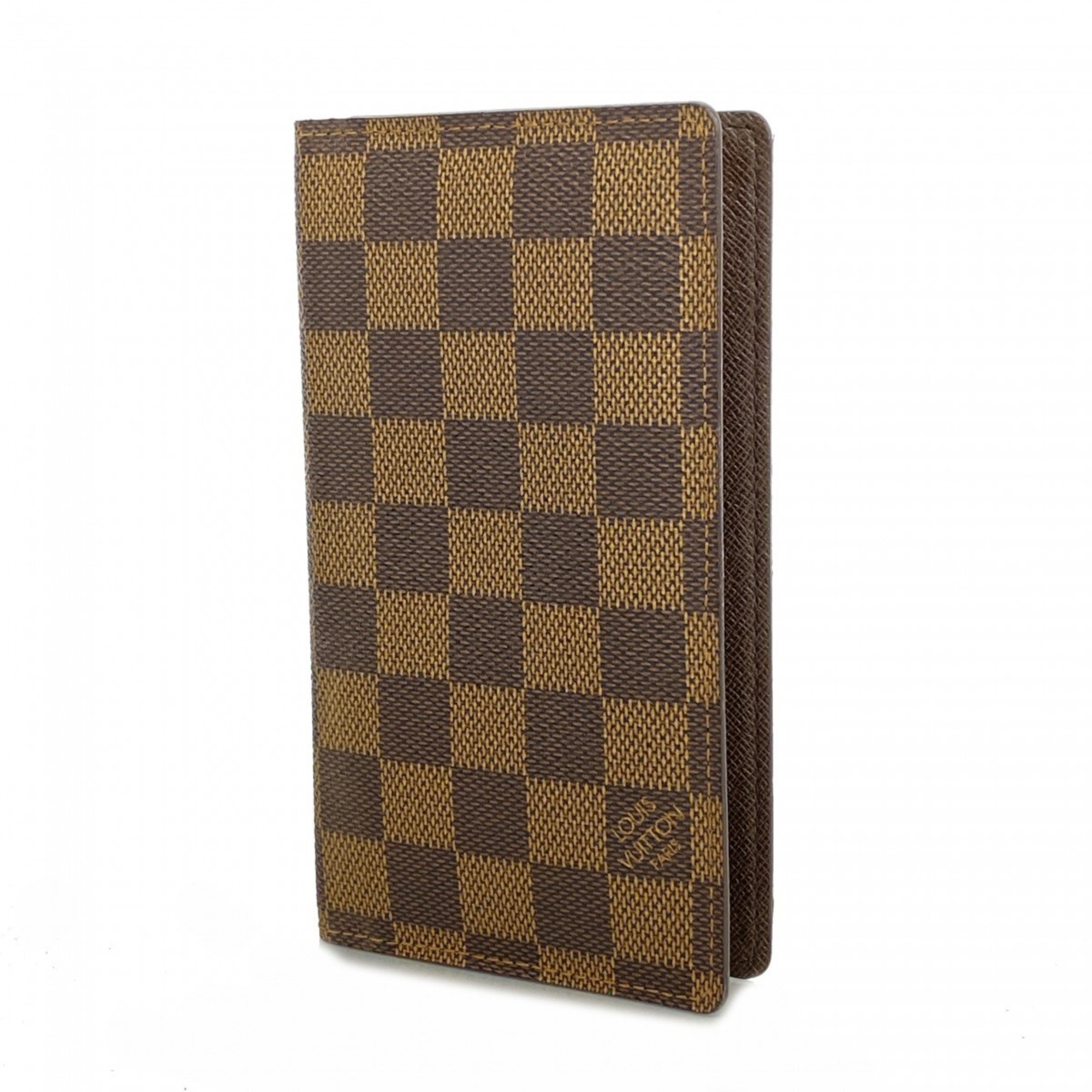 Louis Vuitton Diary Cover Damier Agenda Poche R20703 Ebene Men's Women's