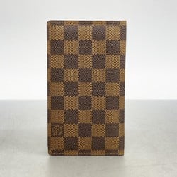 Louis Vuitton Diary Cover Damier Agenda Poche R20703 Ebene Men's Women's