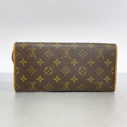 Louis Vuitton Shoulder Bag Monogram Pochette Twin GM M51852 Brown Women's