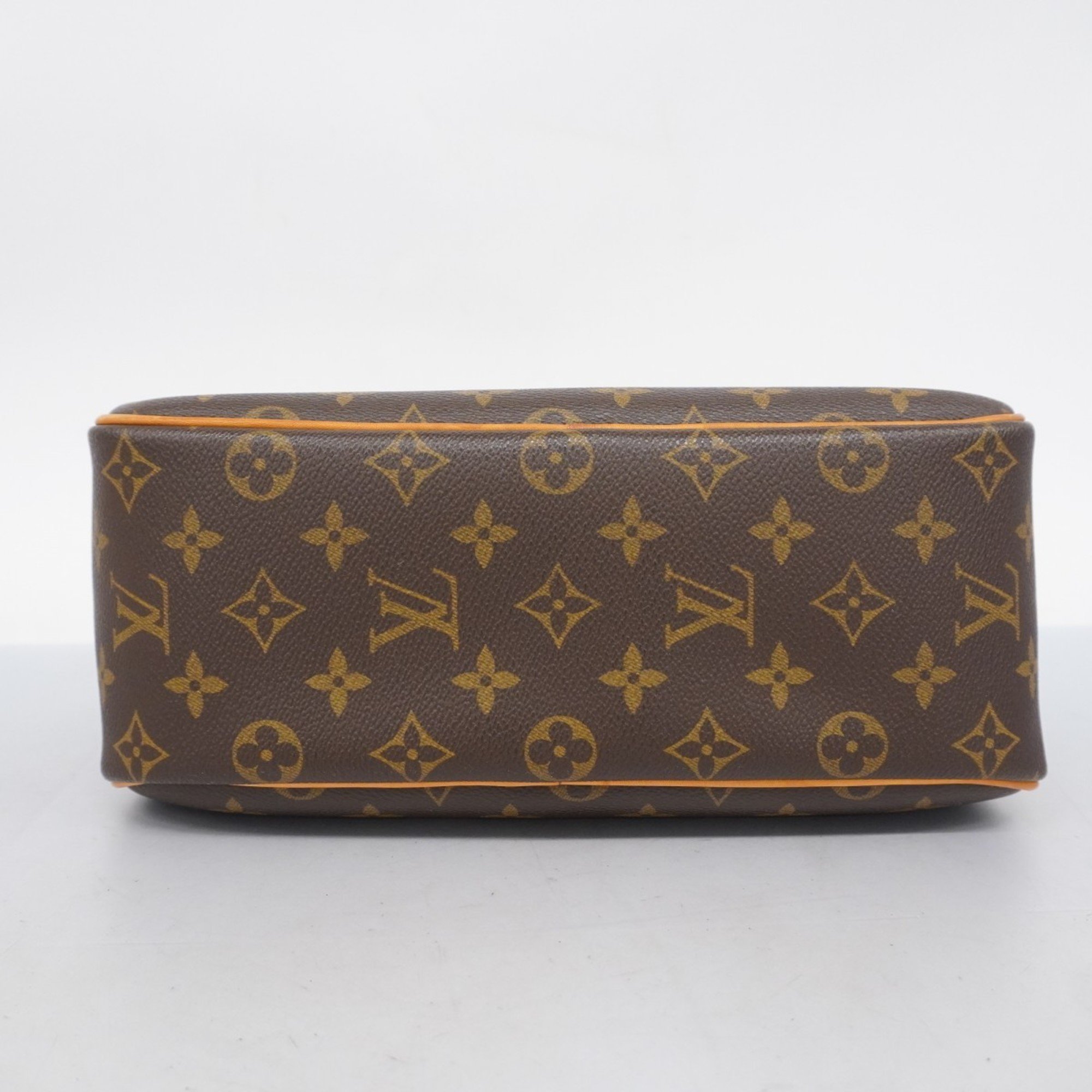 Louis Vuitton Handbag Monogram Trouville M42228 Brown Ladies