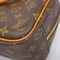 Louis Vuitton Handbag Monogram Trouville M42228 Brown Ladies