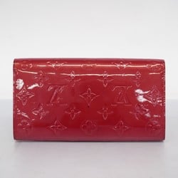 Louis Vuitton Long Wallet Vernis Portefeuille Sarah M93530 Pomme d'Amour Ladies