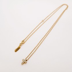 Van Cleef & Arpels Necklace Cloature Diamond K18YG Yellow Gold Ladies