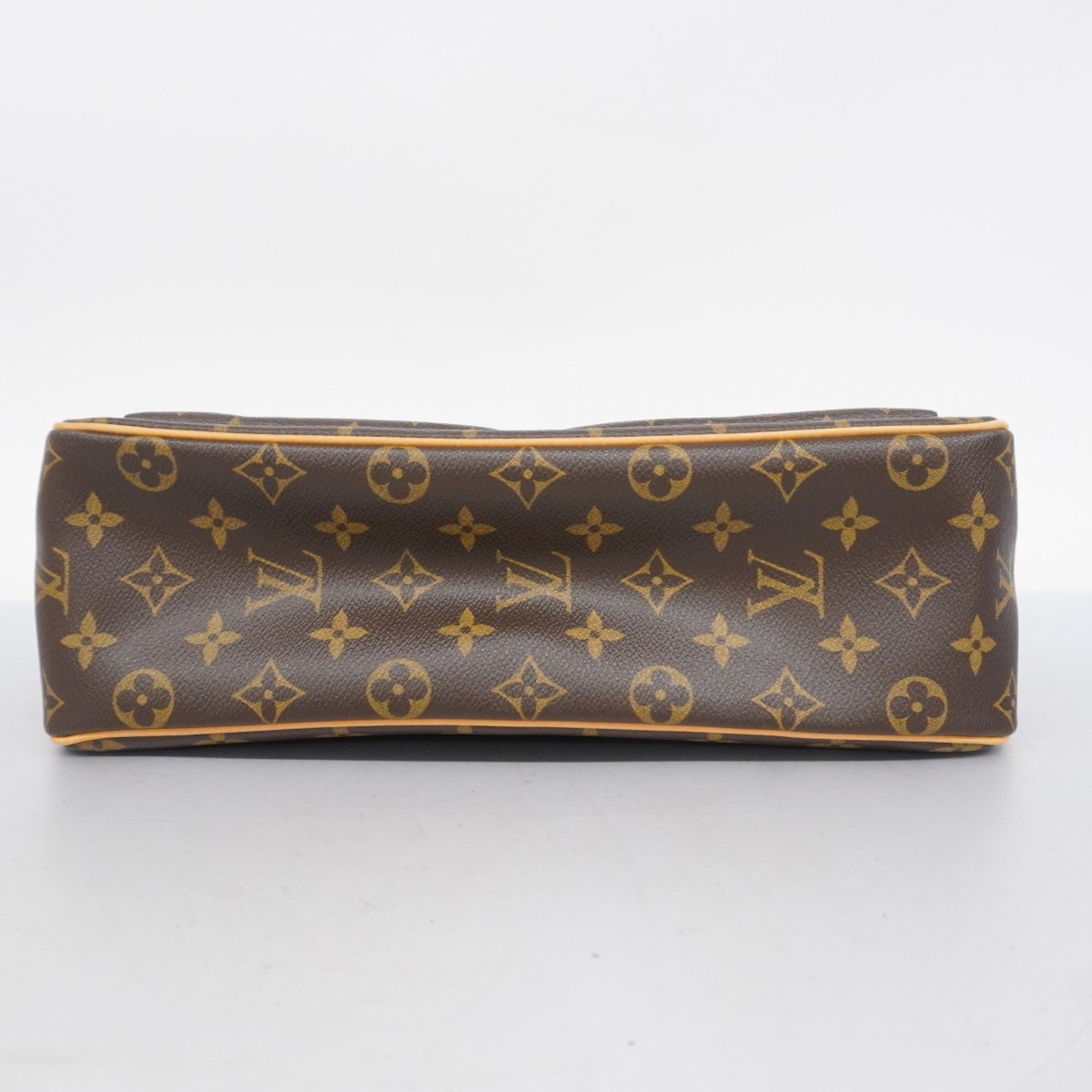 Louis Vuitton Shoulder Bag Monogram Vivacite GM M51163 Brown Ladies