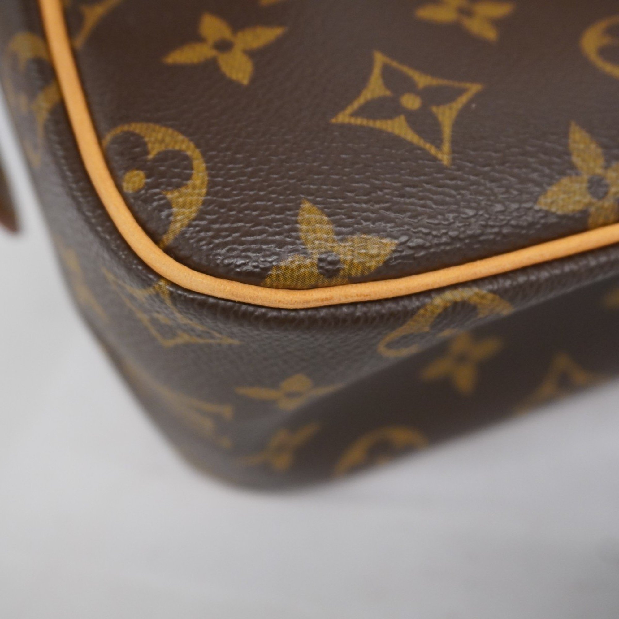 Louis Vuitton Shoulder Bag Monogram Vivacite GM M51163 Brown Ladies