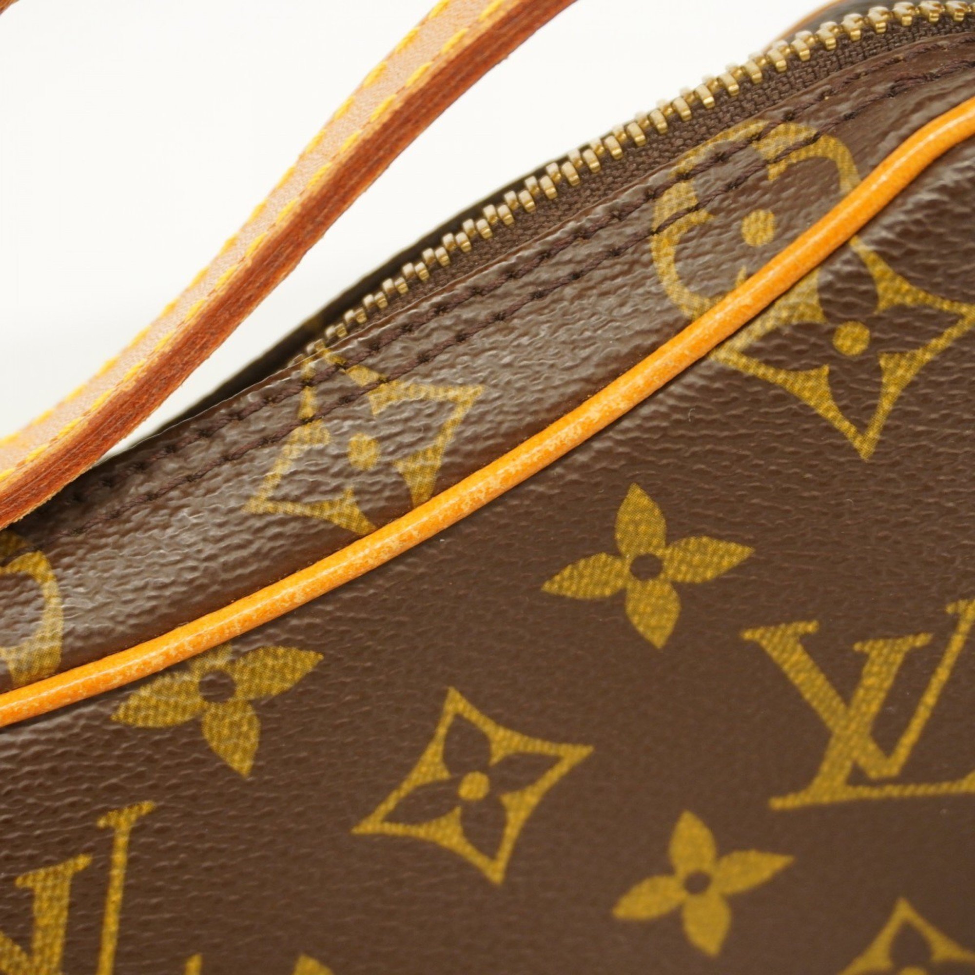 Louis Vuitton Shoulder Bag Monogram Pochette Croissant M51510 Brown Women's