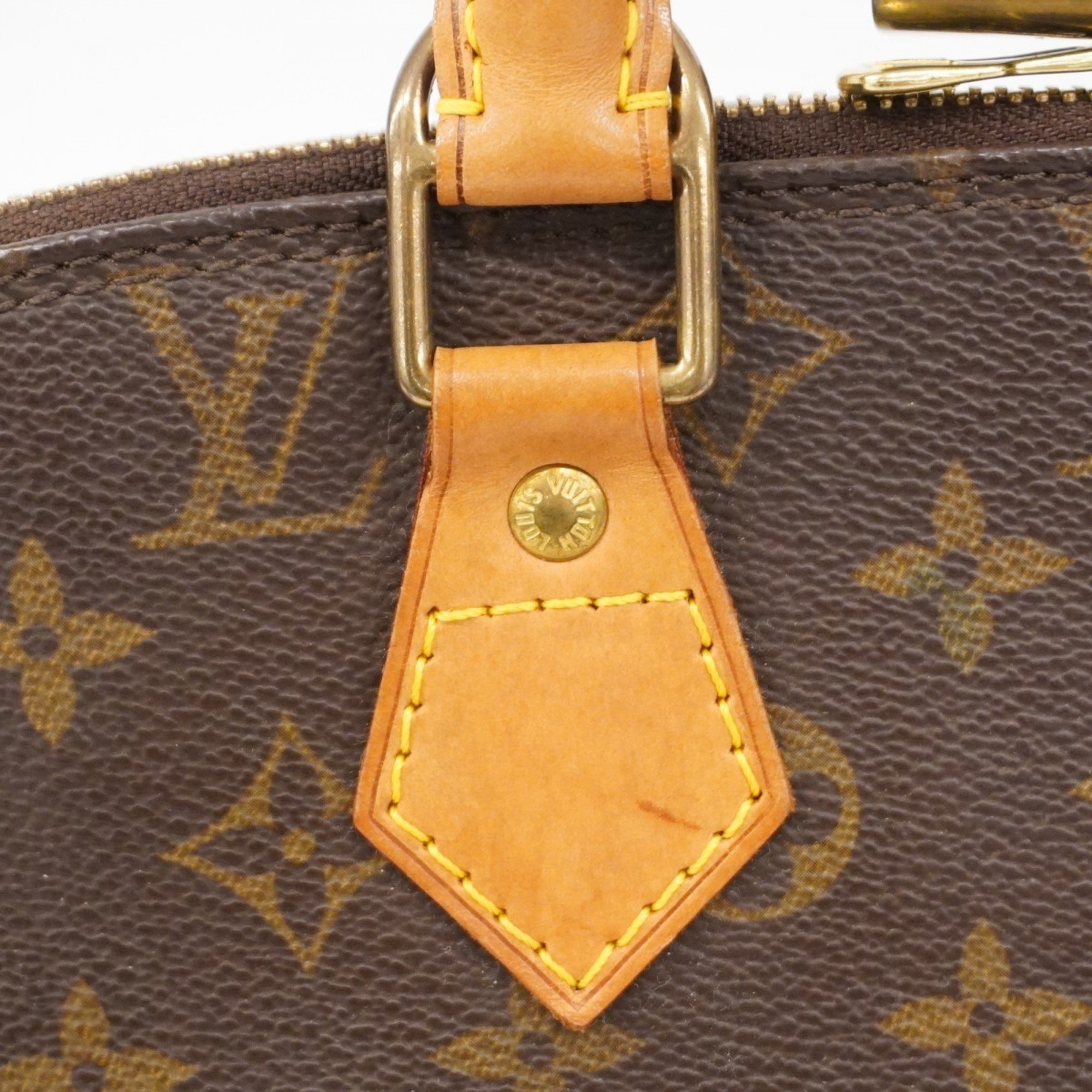 Louis Vuitton handbag Monogram Alma M51130 brown ladies