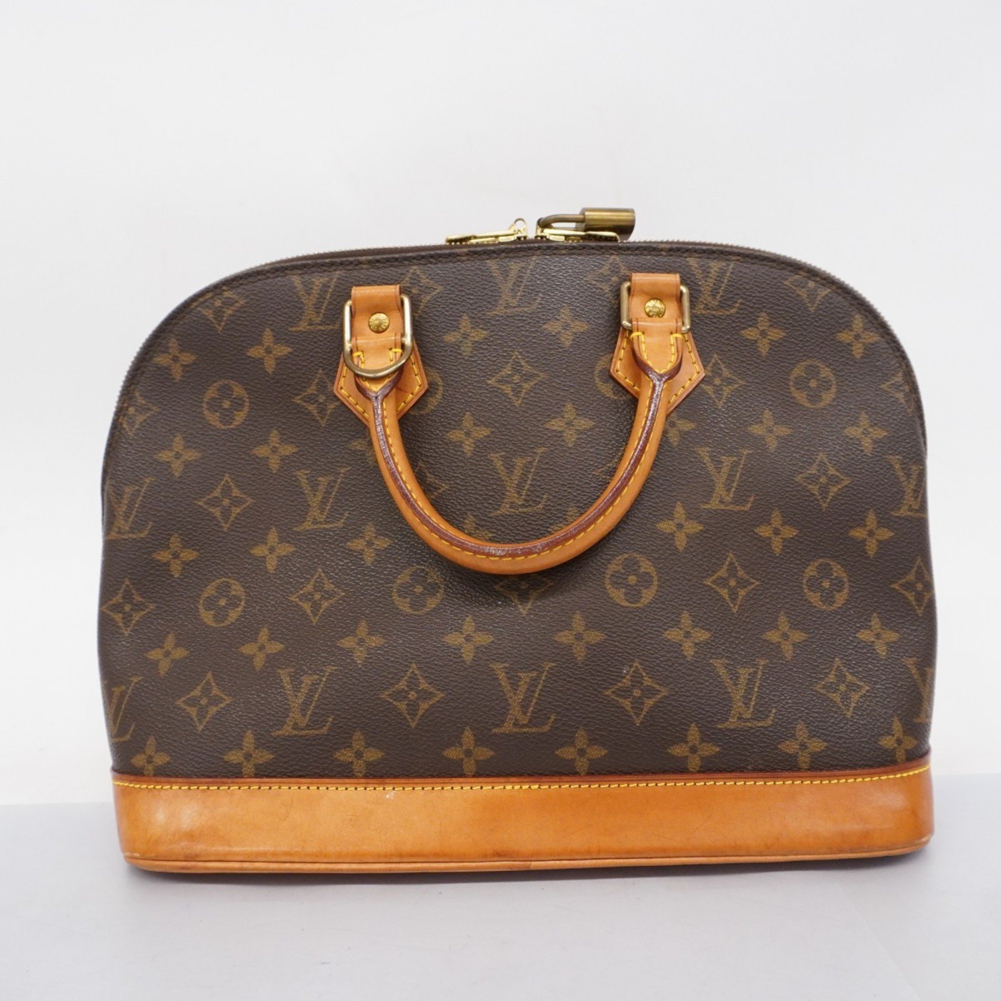 Louis Vuitton handbag Monogram Alma M51130 brown ladies