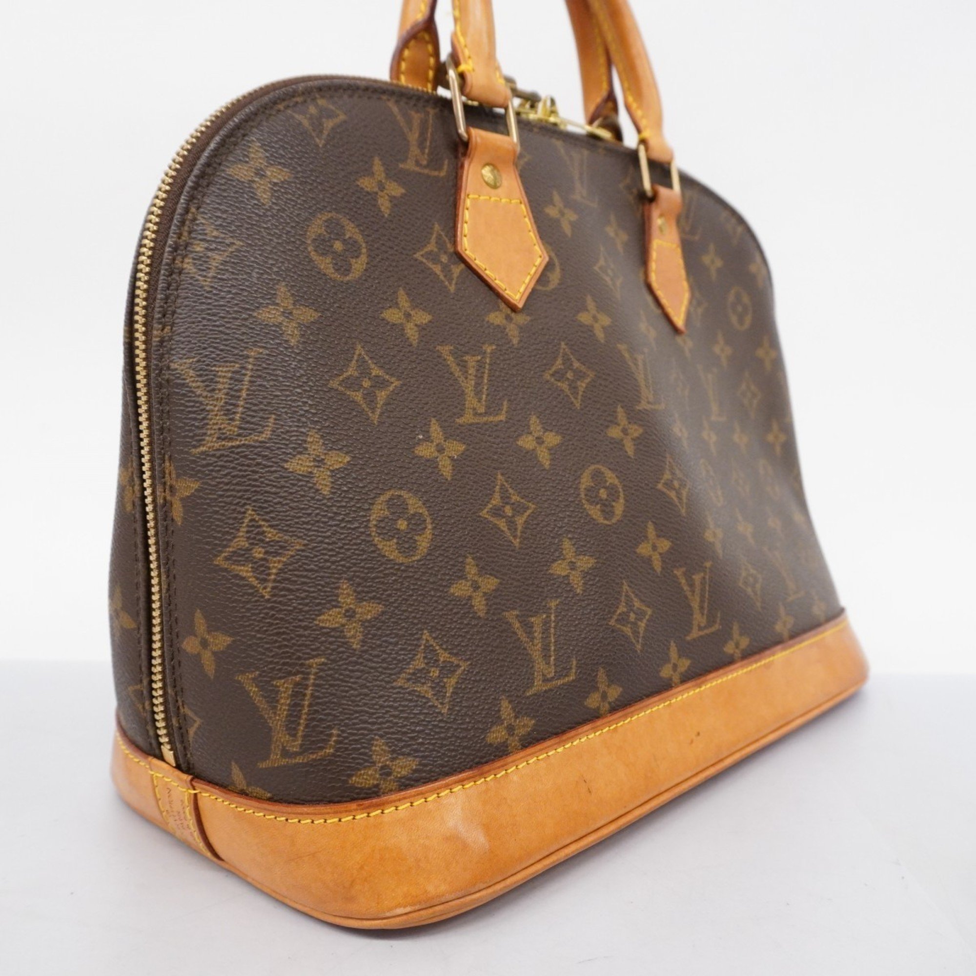 Louis Vuitton handbag Monogram Alma M51130 brown ladies