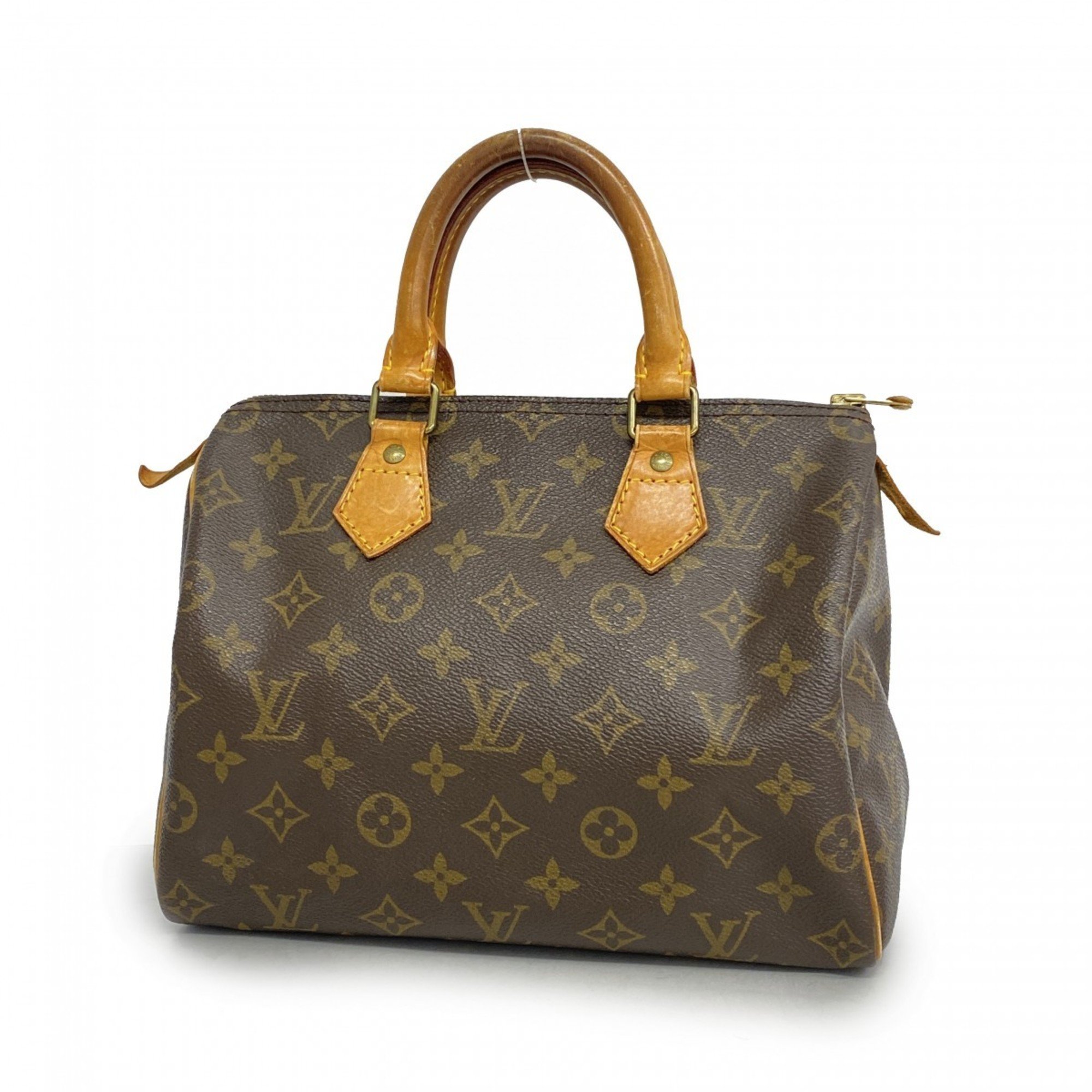 Louis Vuitton Handbag Monogram Speedy 25 M41109 Brown Ladies