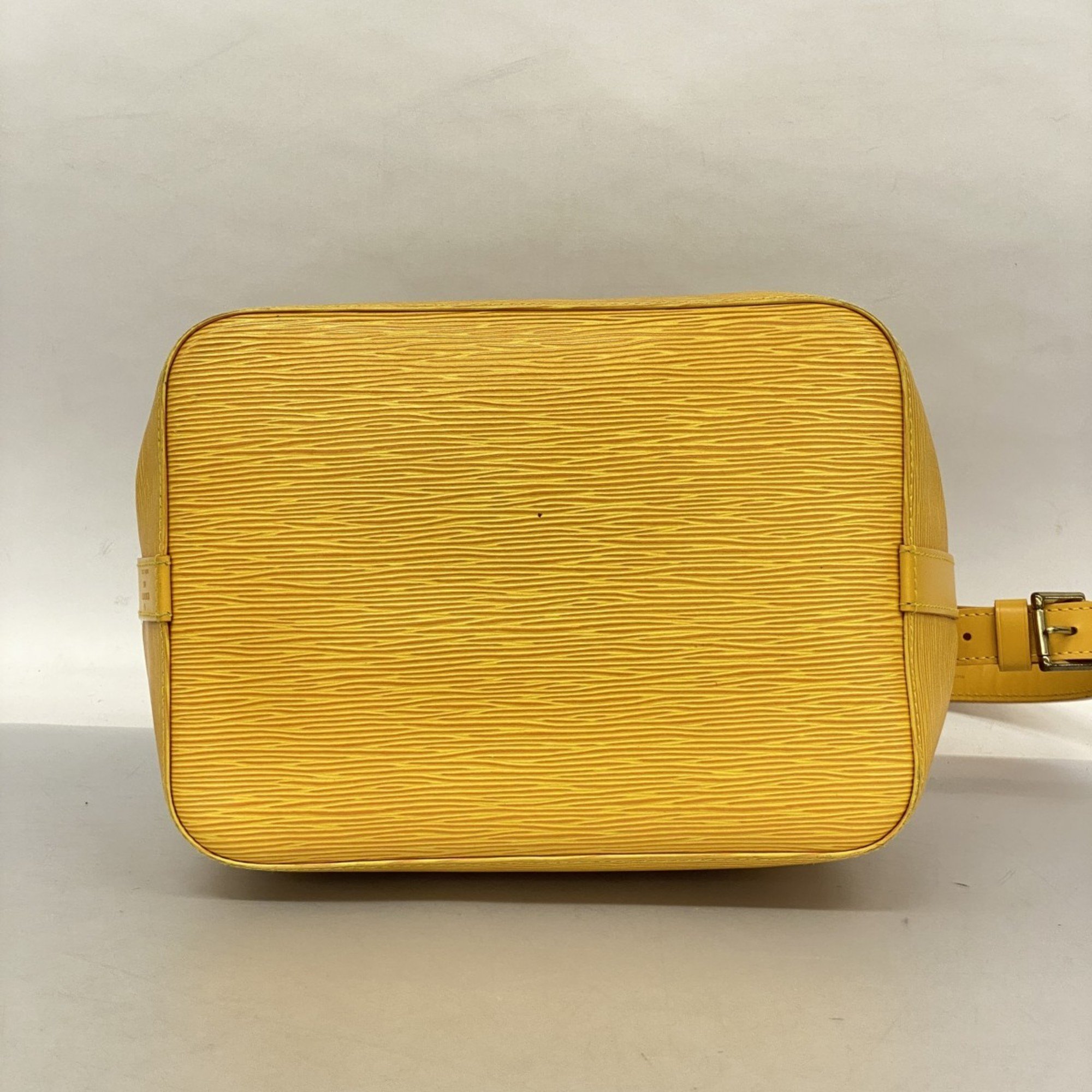 Louis Vuitton Shoulder Bag Epi Petit Noe M44109 Jaune Ladies