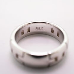 Hermes Ring Hercules K18WG White Gold #48 Ladies