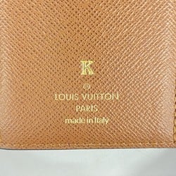 Louis Vuitton Tri-fold Wallet Monogram Portefeuille Victorine M62472 Brown Women's