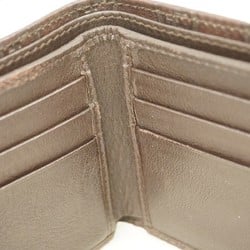 Gucci Wallet Guccissima 233100 Leather Brown Men's