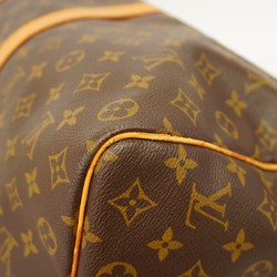 Louis Vuitton Boston Bag Monogram Keepall Bandouliere 50 M41416 Brown Men's Women's