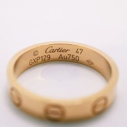 Cartier Ring Love K18YG Yellow Gold #47 Ladies