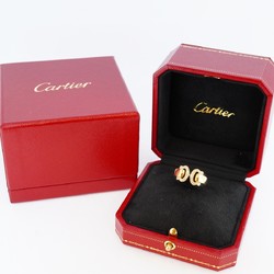 Cartier Ring 2C Diamond K18YG Yellow Gold #51 Ladies