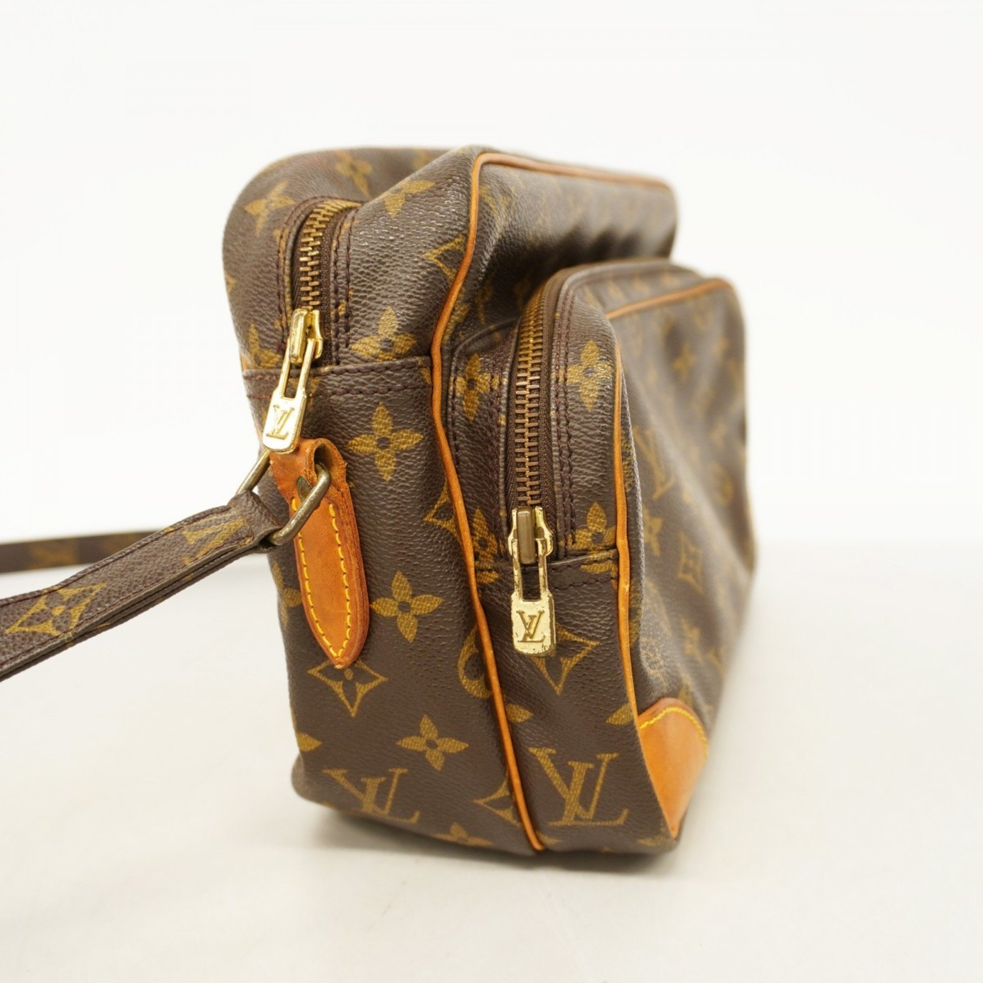 Louis Vuitton Shoulder Bag Monogram Nile M45244 Brown Ladies