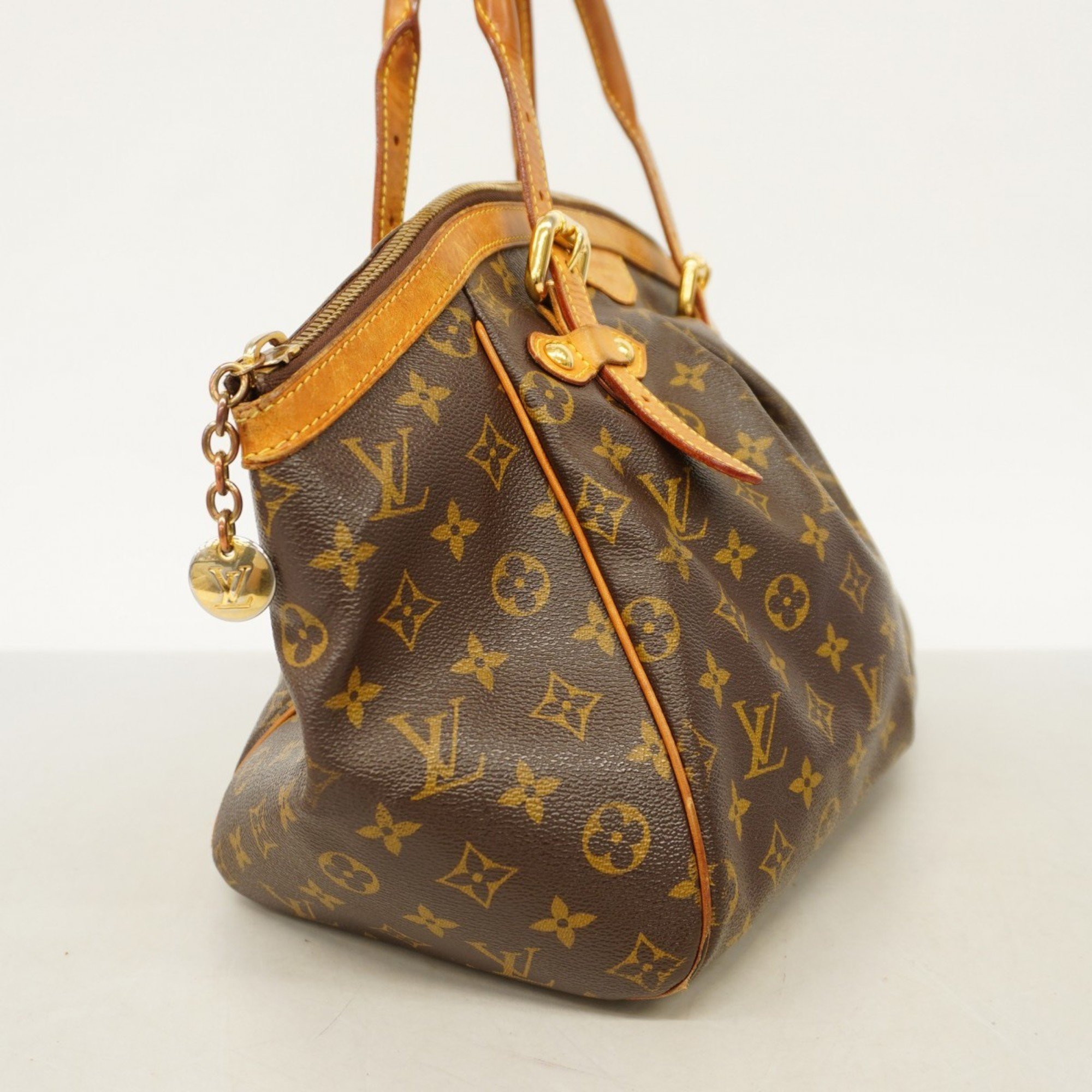 Louis Vuitton Handbag Monogram Tivoli GM M40144 Brown Ladies