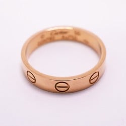 Cartier Ring Love K18PG Pink Gold #50 Ladies