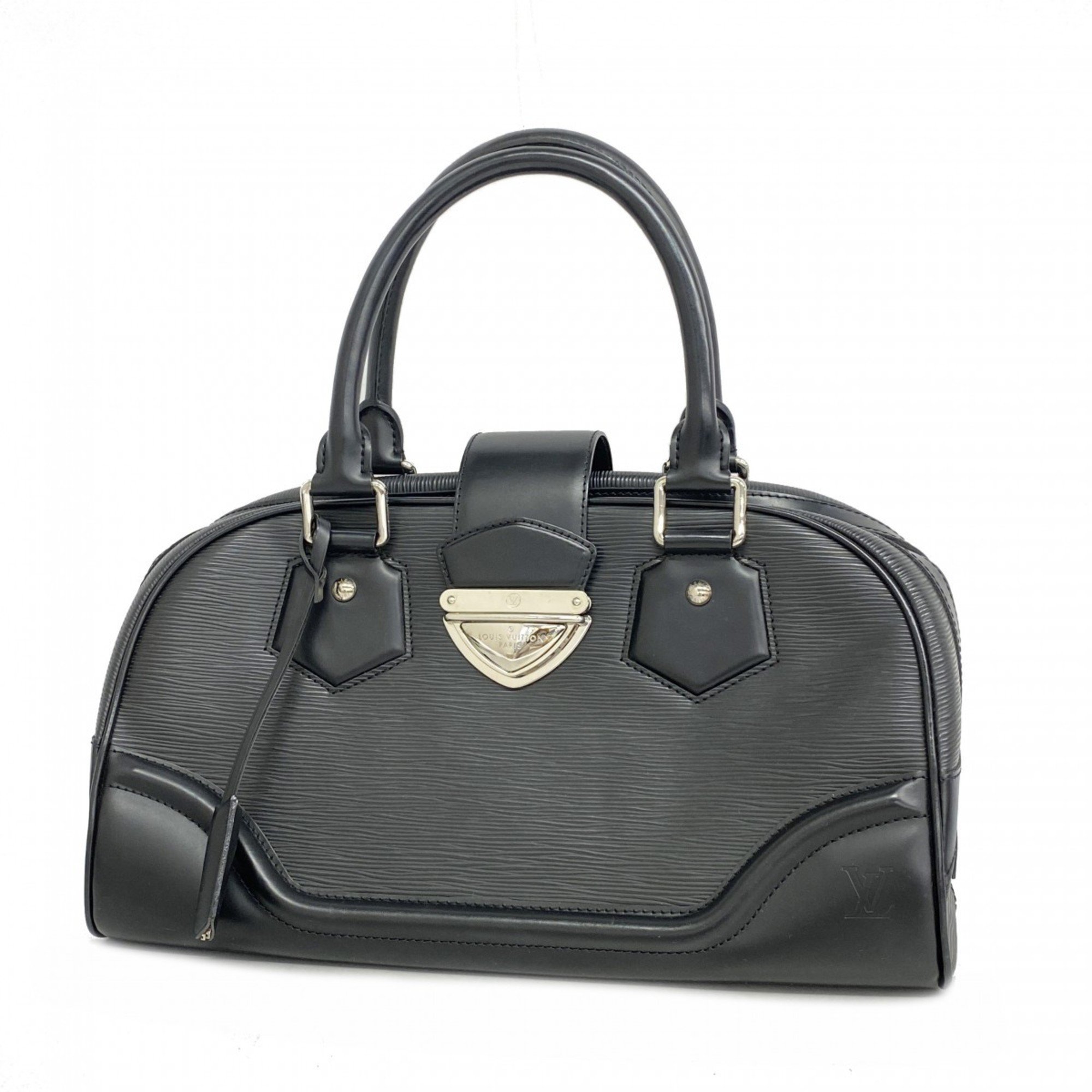 Louis Vuitton Handbag Epi Montaigne GM M59312 Noir Ladies