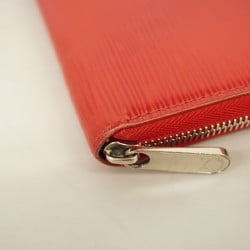 Louis Vuitton Long Wallet Epi Zippy M6007E Rouge Ladies