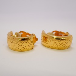 Chanel Earrings GP Plated Gold Ladies