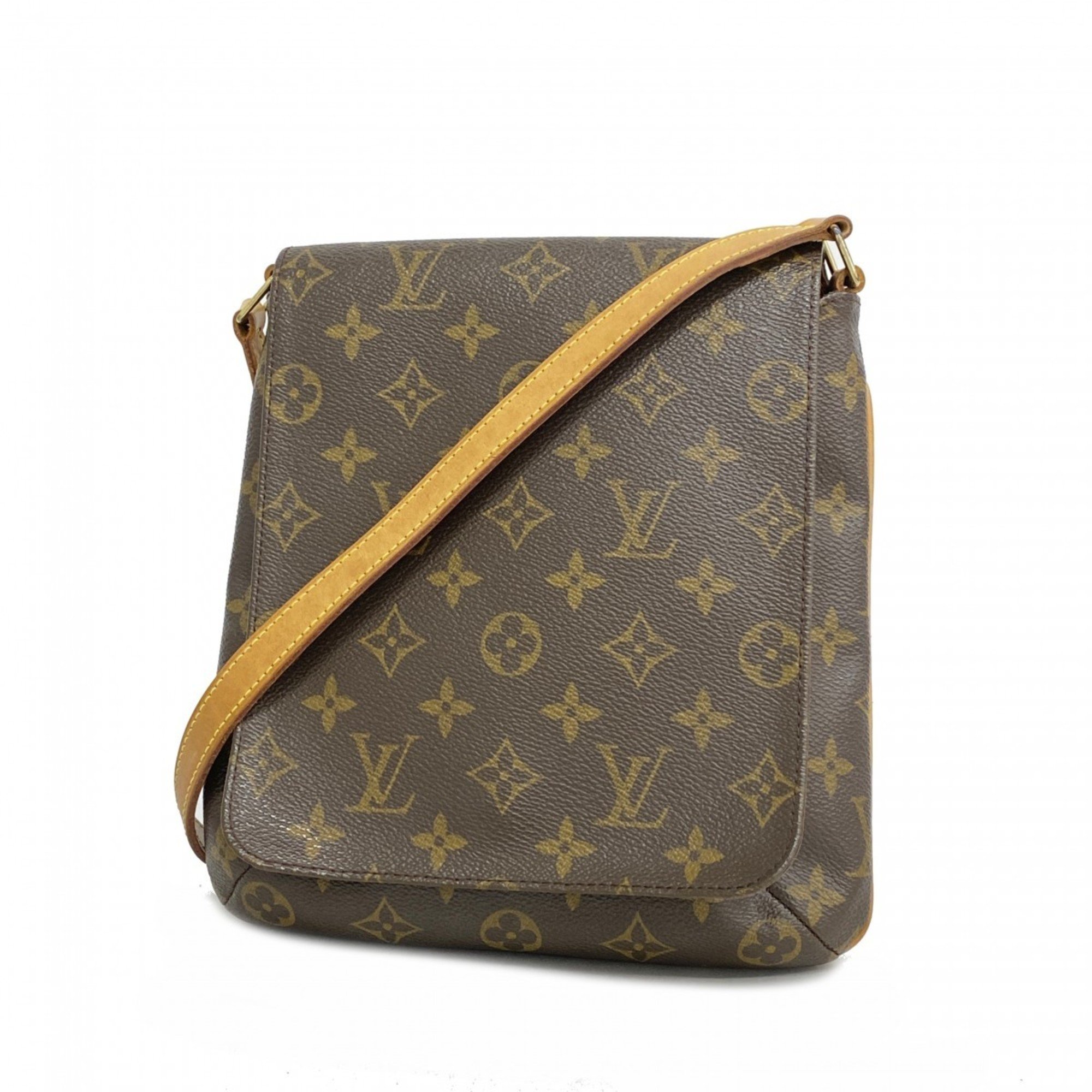 Louis Vuitton Shoulder Bag Monogram Musette Salsa Short Strap M51258 Brown Women's