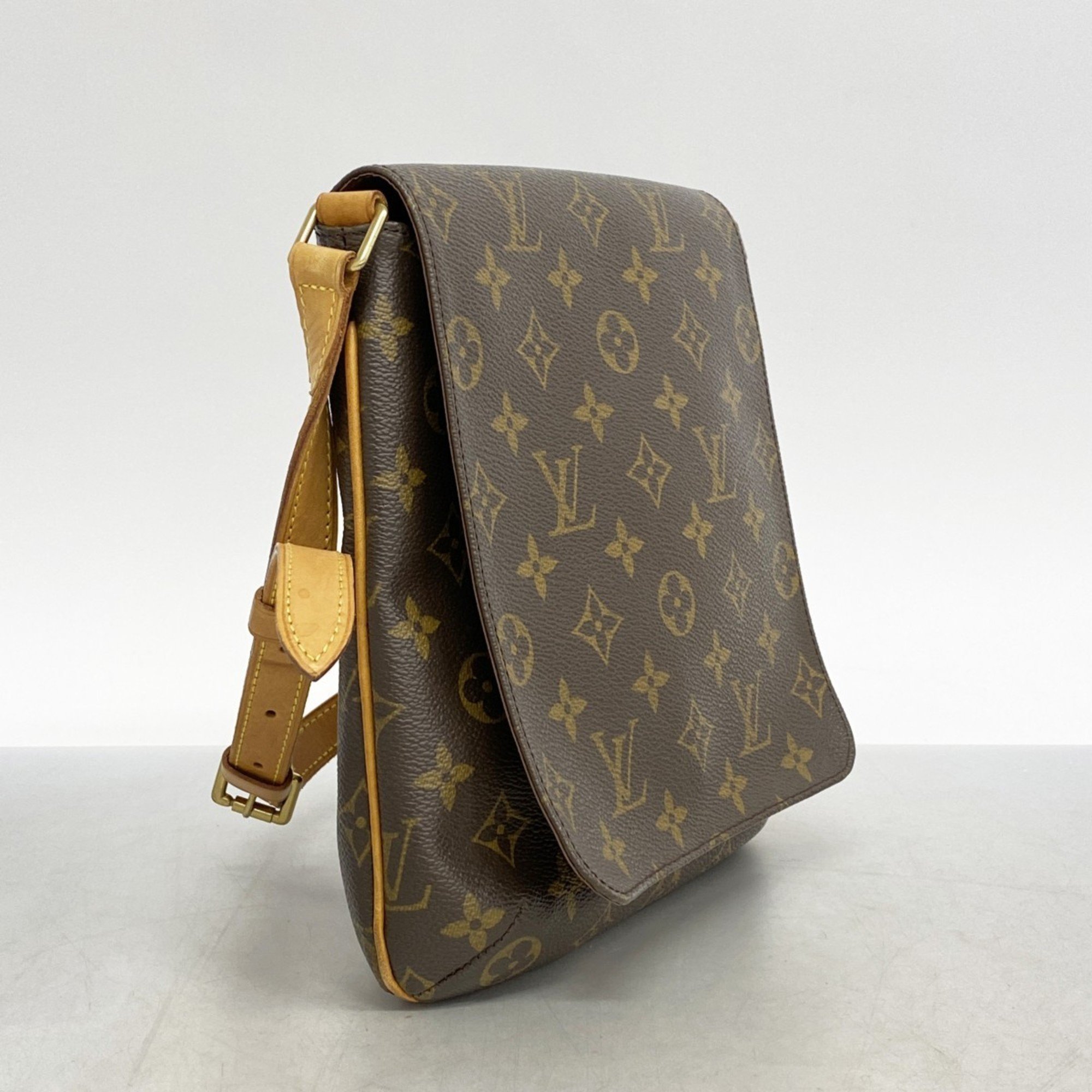 Louis Vuitton Shoulder Bag Monogram Musette Salsa Short Strap M51258 Brown Women's