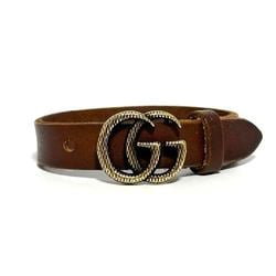 GUCCI Double G Leather Bracelet for Men and Women