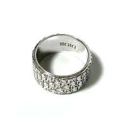 Christian Dior Dior Men's Silver Ring Oblique